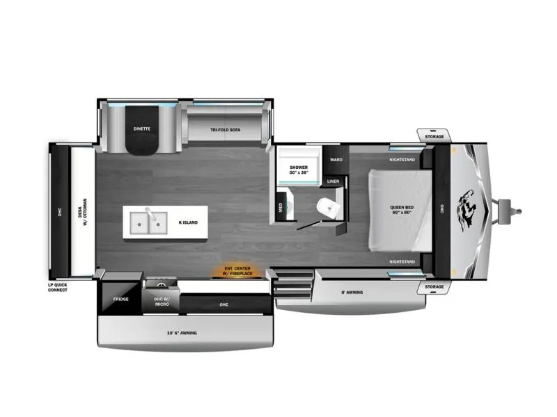 2026 Open Range RV Range Lite 280MKI - Photo 3