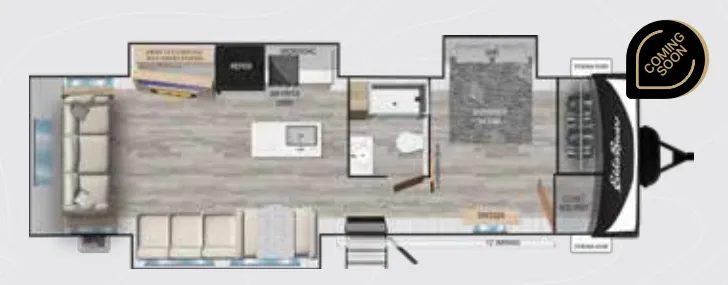 Heartland Eddie Bauer 31FK floor plan