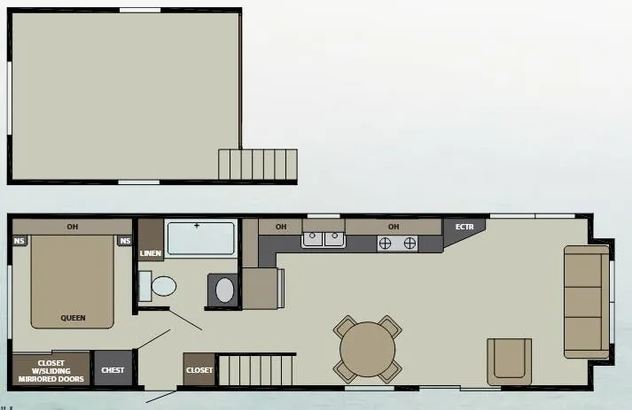 Canterbury RV Bayview 38-LFL floor plan