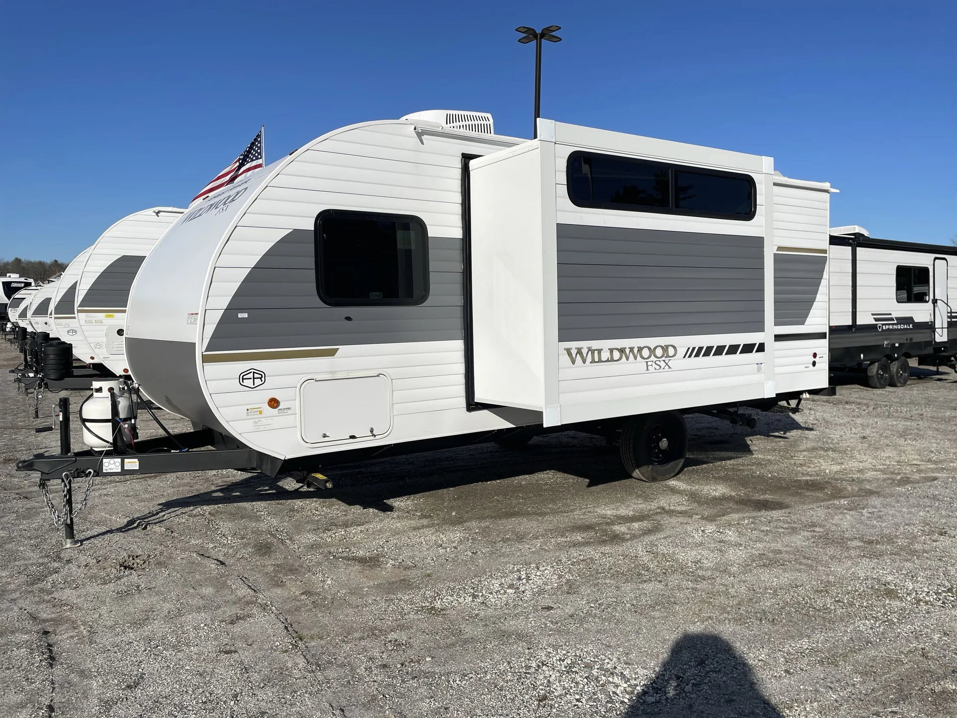 2026 Forest River Wildwood FSX 178ICE — off campside