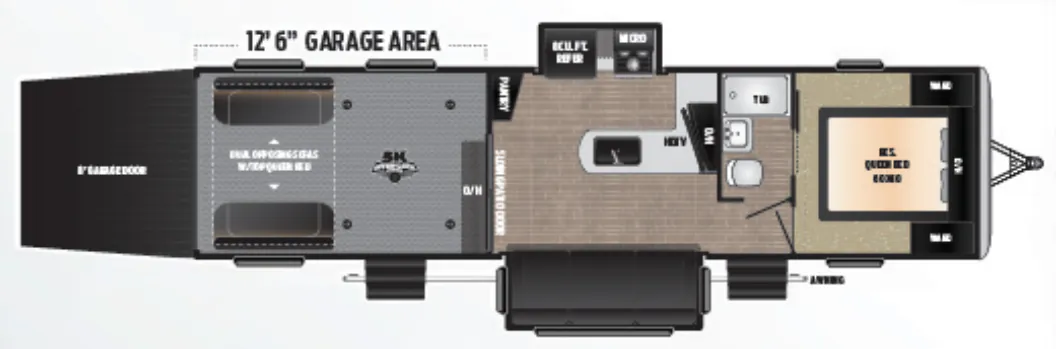 Keystone Impact 330 exterior