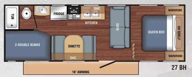 Braxton Creek BX 27BH floor plan