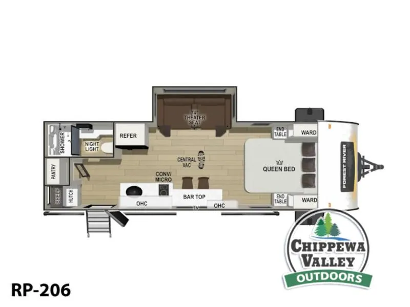 2025 Forest River R-Pod RP-206 - Photo 3