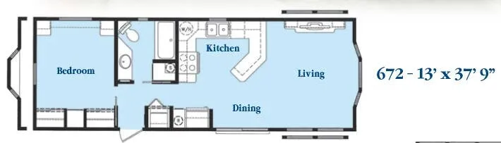 Chariot Eagle Hawk Classic 672 floor plan