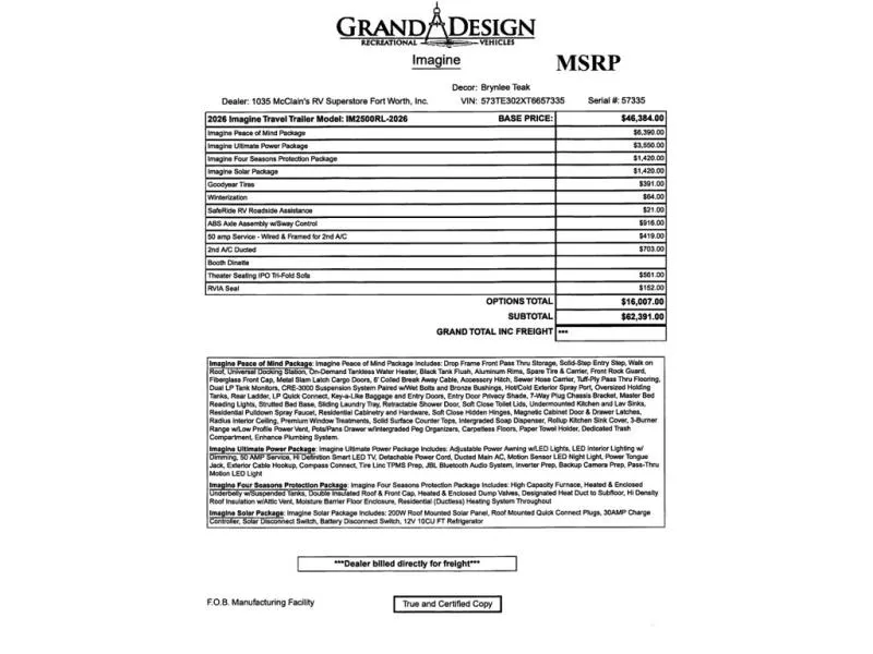2026 Grand Design Imagine 2500RL - Photo 4