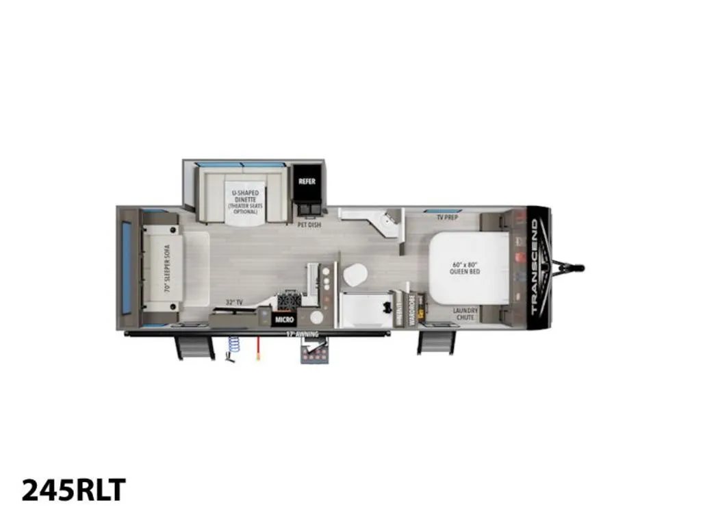 2026 Grand Design Transcend 245RLT - Photo 3