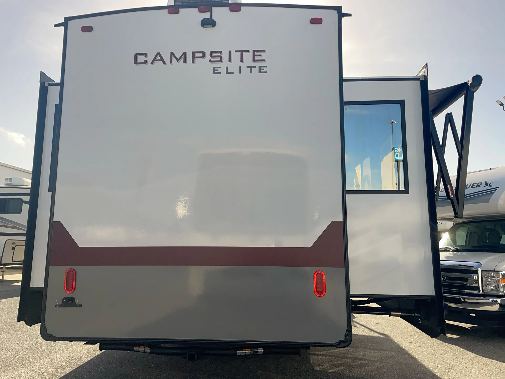 2026 Forest River Campsite Elite 36AK — backside