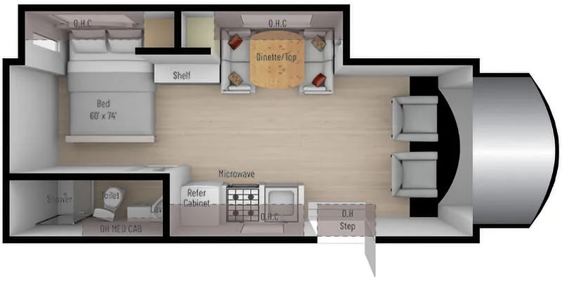 2027 Nexus Phantom 24P floor plan