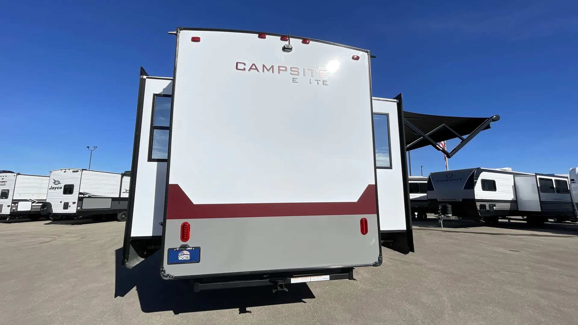 2026 Forest River Campsite Elite 36AK — backside