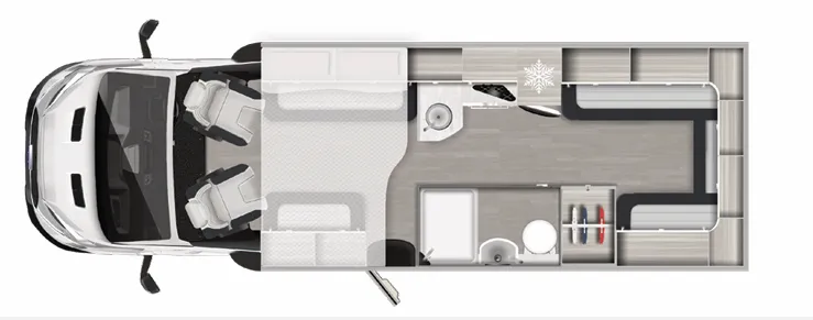 Auto-Trail F-Line F72 floor plan