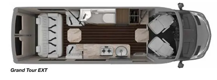 Airstream Interstate Grand Tour EXT BASE floor plan