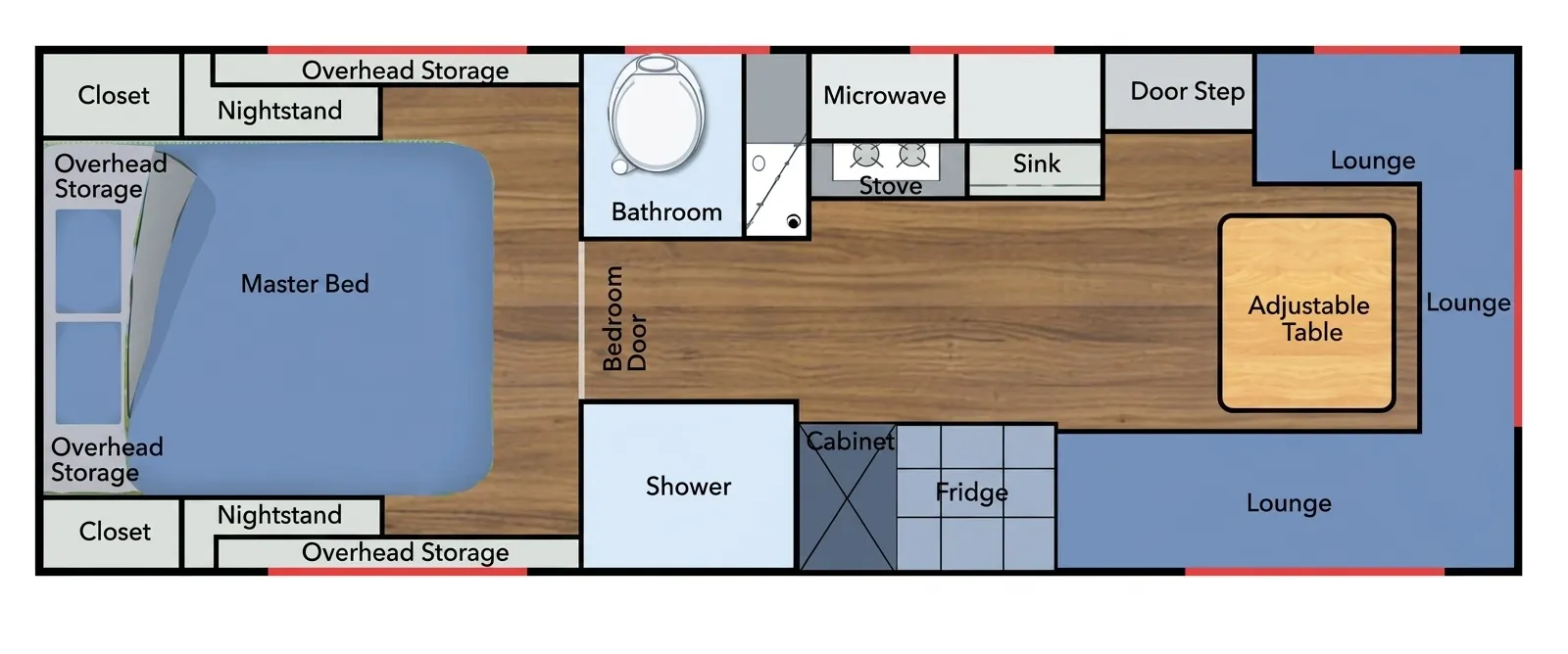 Black Series HQ21 Base floor plan