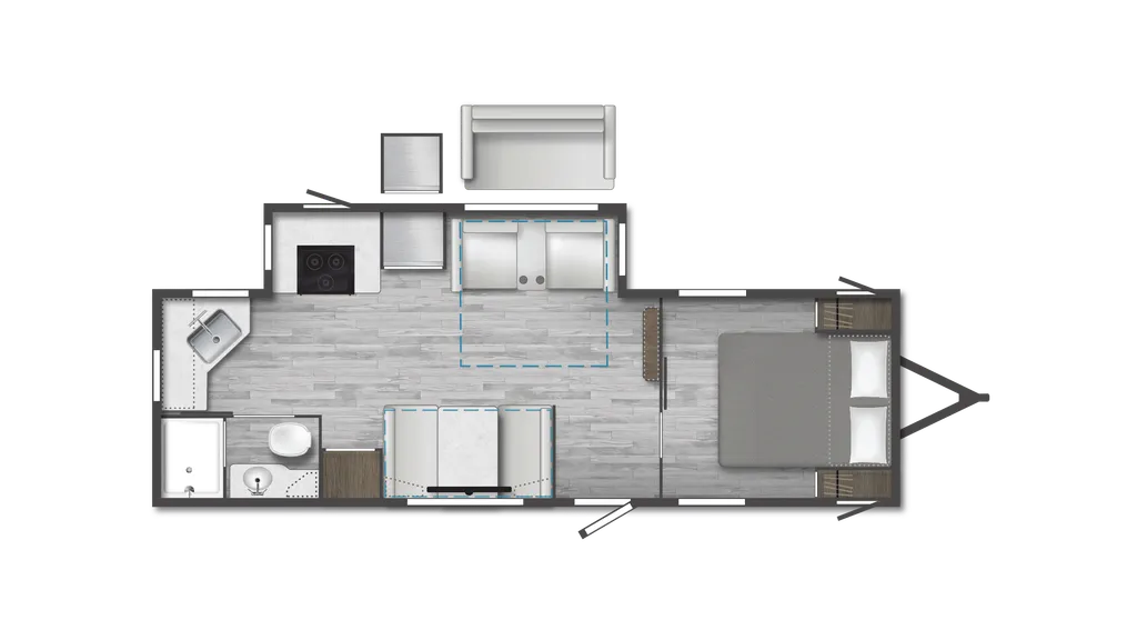 2024 Winnebago Access 25ML floor plan