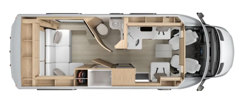 Leisure Travel Wonder U24RL floor plan
