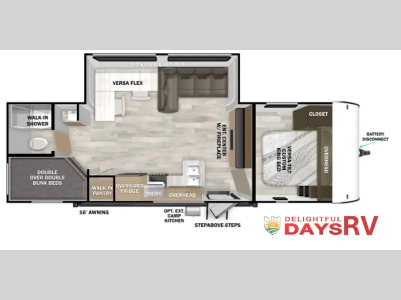 2025 Forest River Wildwood 28DBUD - Photo 3