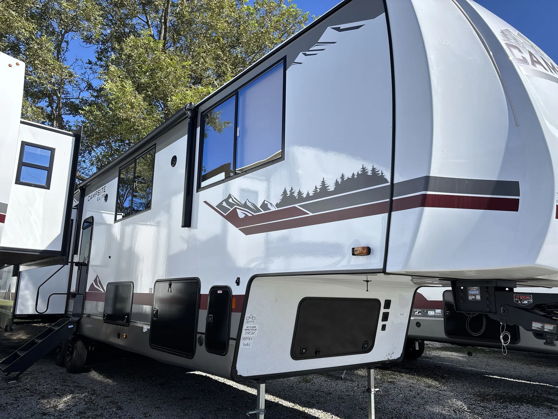 2027 Forest River Campsite Elite 36RF — campside