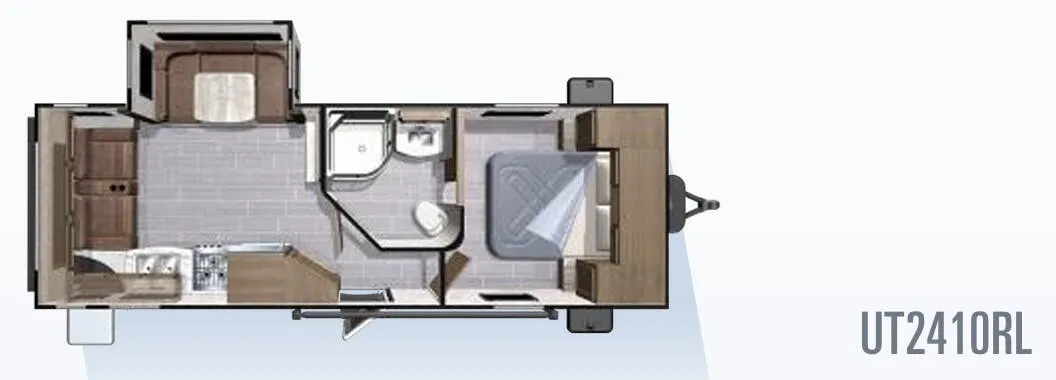 Highland Ridge Open Range Ultra Lite UT2410RL floor plan