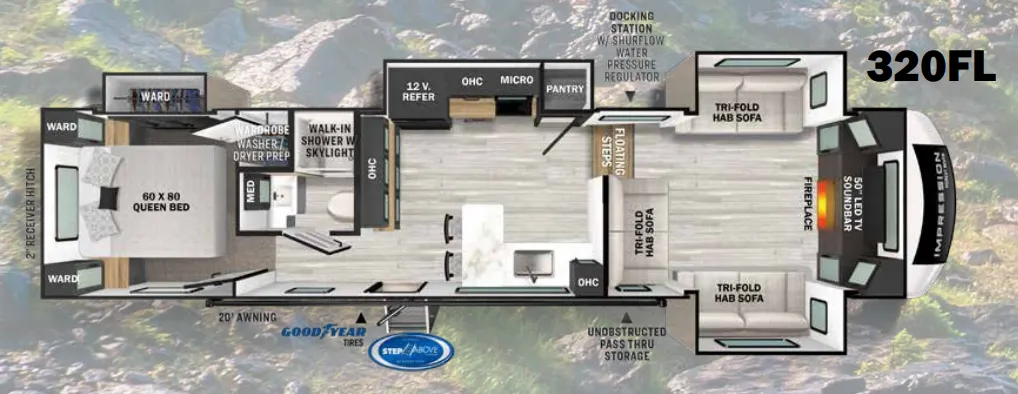 Forest River Impression 320FL exterior