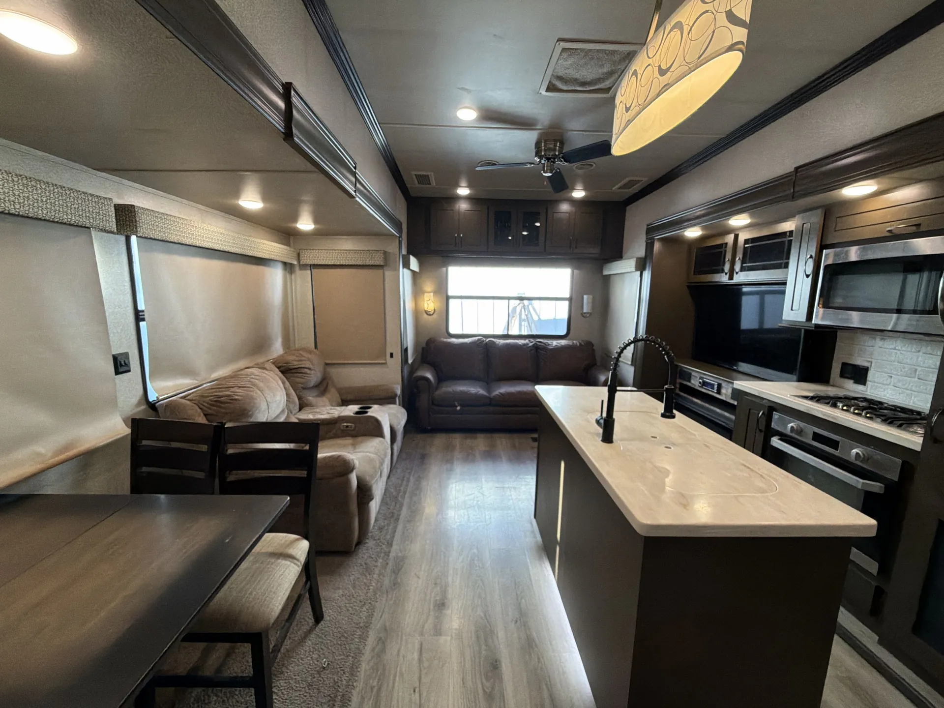 2019 Forest River Cedar Creek Silverback 37MBH — living area main