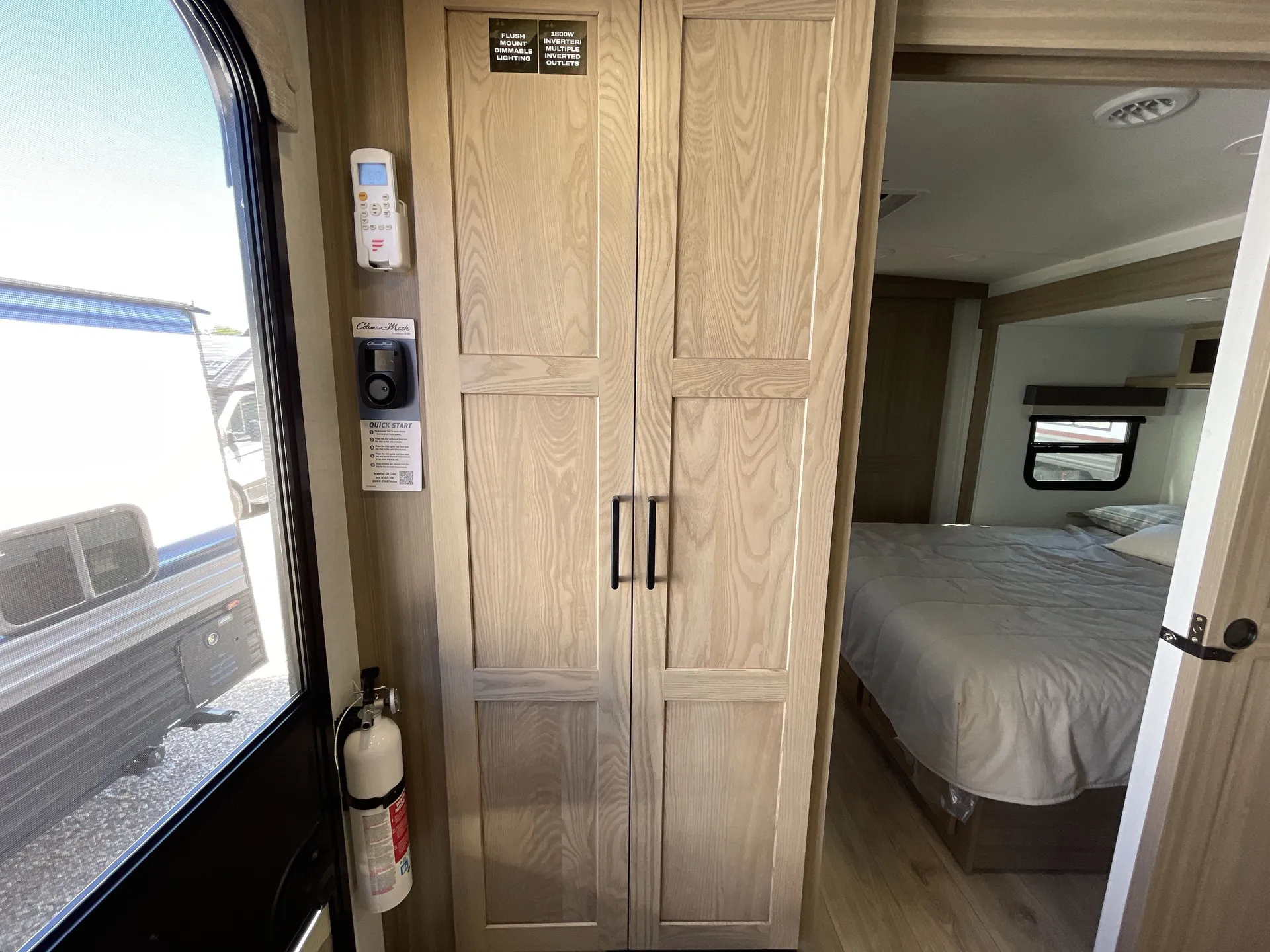 2027 Forest River Rockwood Mini Lite 2523MBR — control center