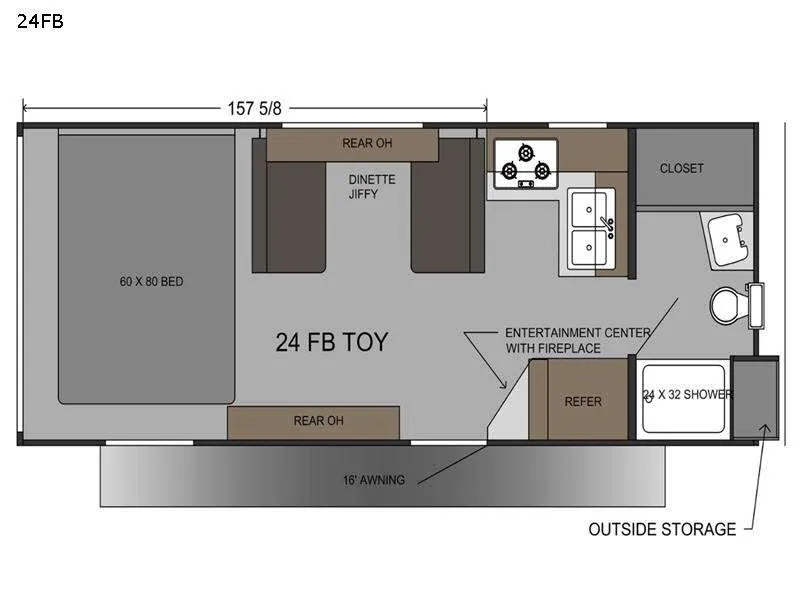 2022 Sunset Park RV Rush 24FB - Photo 2