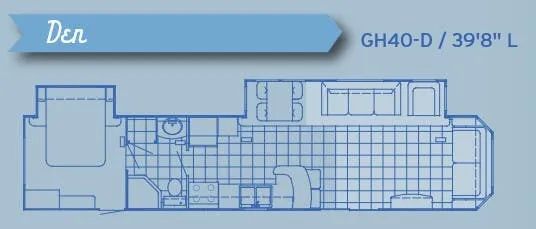 Canterbury RV Grand Haven GH40-D floor plan