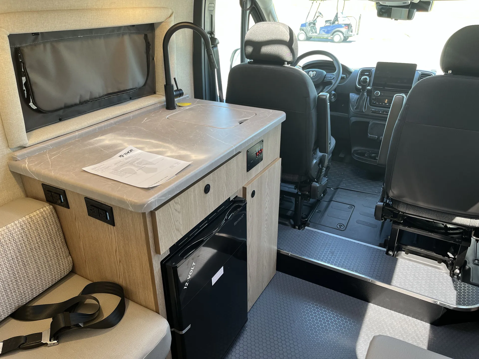 2026 Thor Motor Coach Coleman Van 17D — living area main