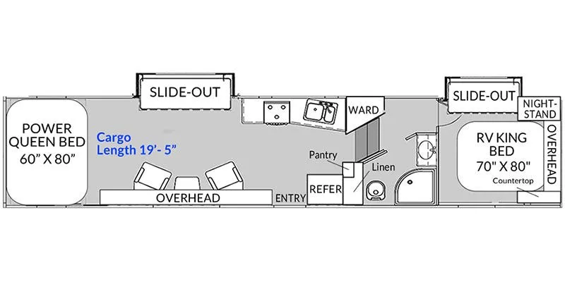 Genesis Supreme Genesis 37CKXL floor plan
