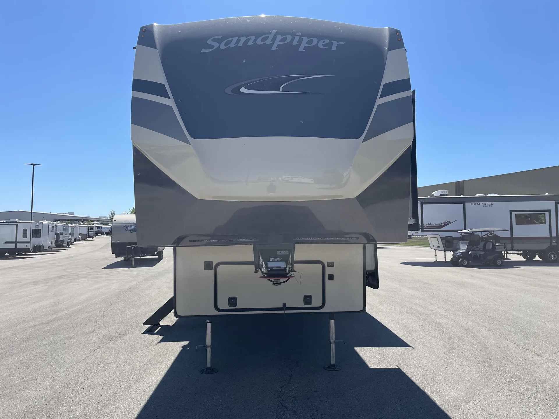 2021 Forest River Sandpiper 3440BH — front