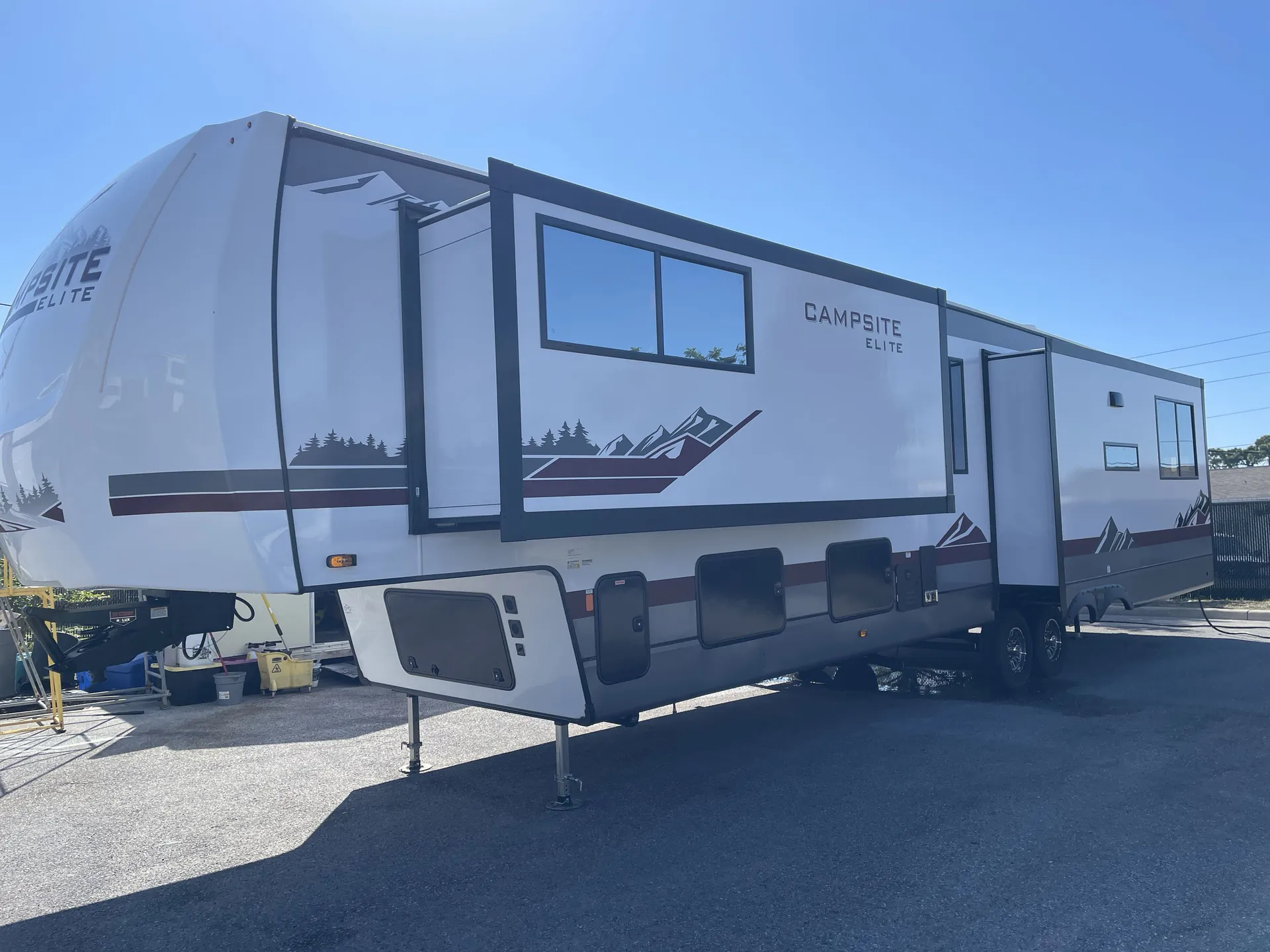 2026 Forest River Campsite Elite 36AK — off campside