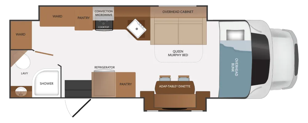 2026 Fleetwood Altitude 30WM floor plan