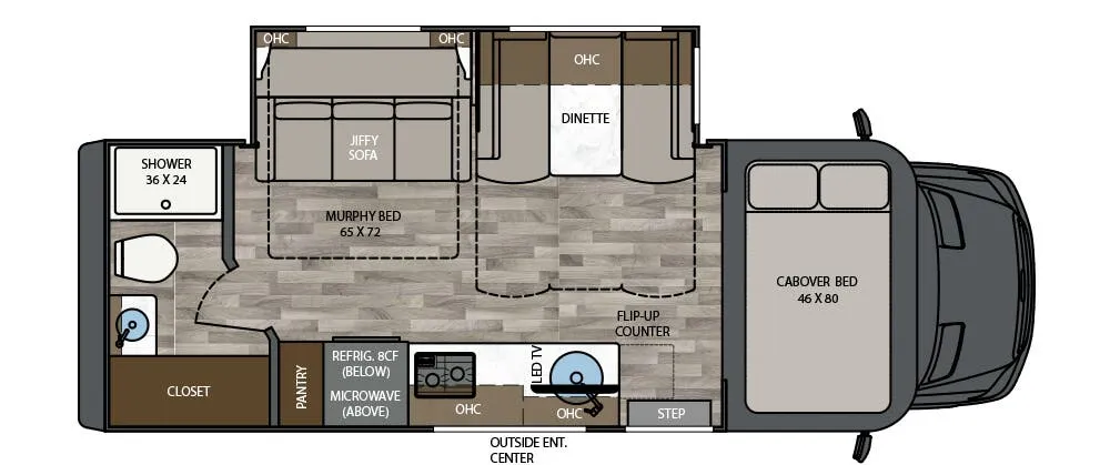 2026 Renegade Vienna 25RMC floor plan