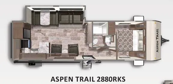 Dutchmen Aspen Trail 2880RKS floor plan