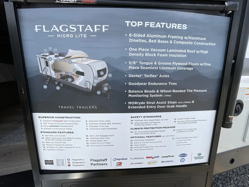 2026 Forest River Flagstaff Micro Lite 25MBR, Photos photo 10