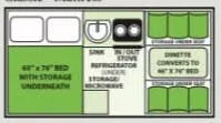 2026 Aliner Classic Mattress floor plan