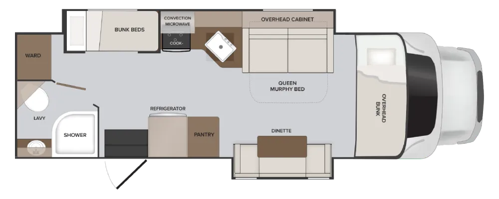 Holiday Rambler Incline FS550 FS550 30SB floor plan