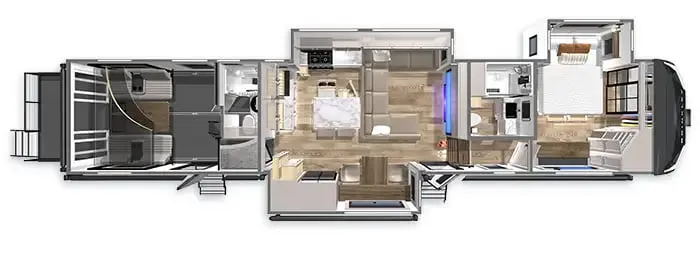 2025 Brinkley Model G 3970 - Floor plan