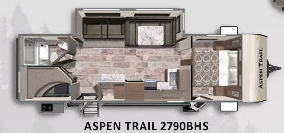 Dutchmen Aspen Trail 2790BHS floor plan