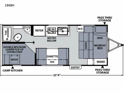 2022 Coachmen Apex Nano 186BH - Photo 3