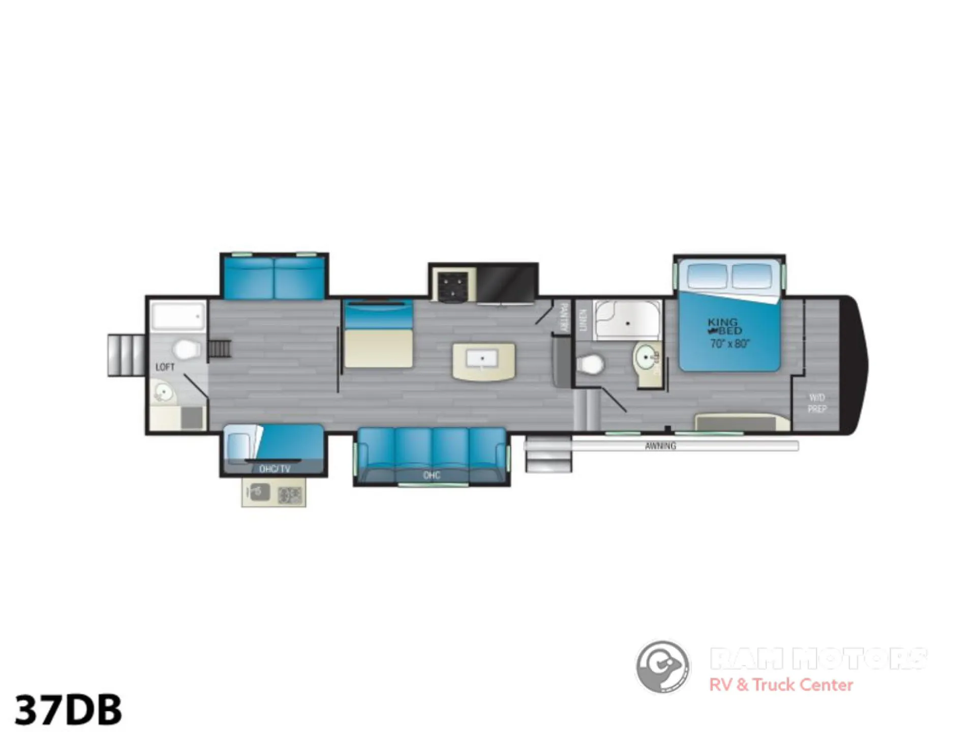 2021 Heartland Bighorn Traveler 37DB - Photo 3