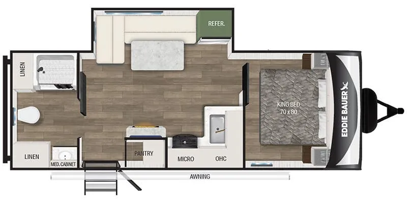 Heartland Eddie Bauer EBL 2300RB floor plan