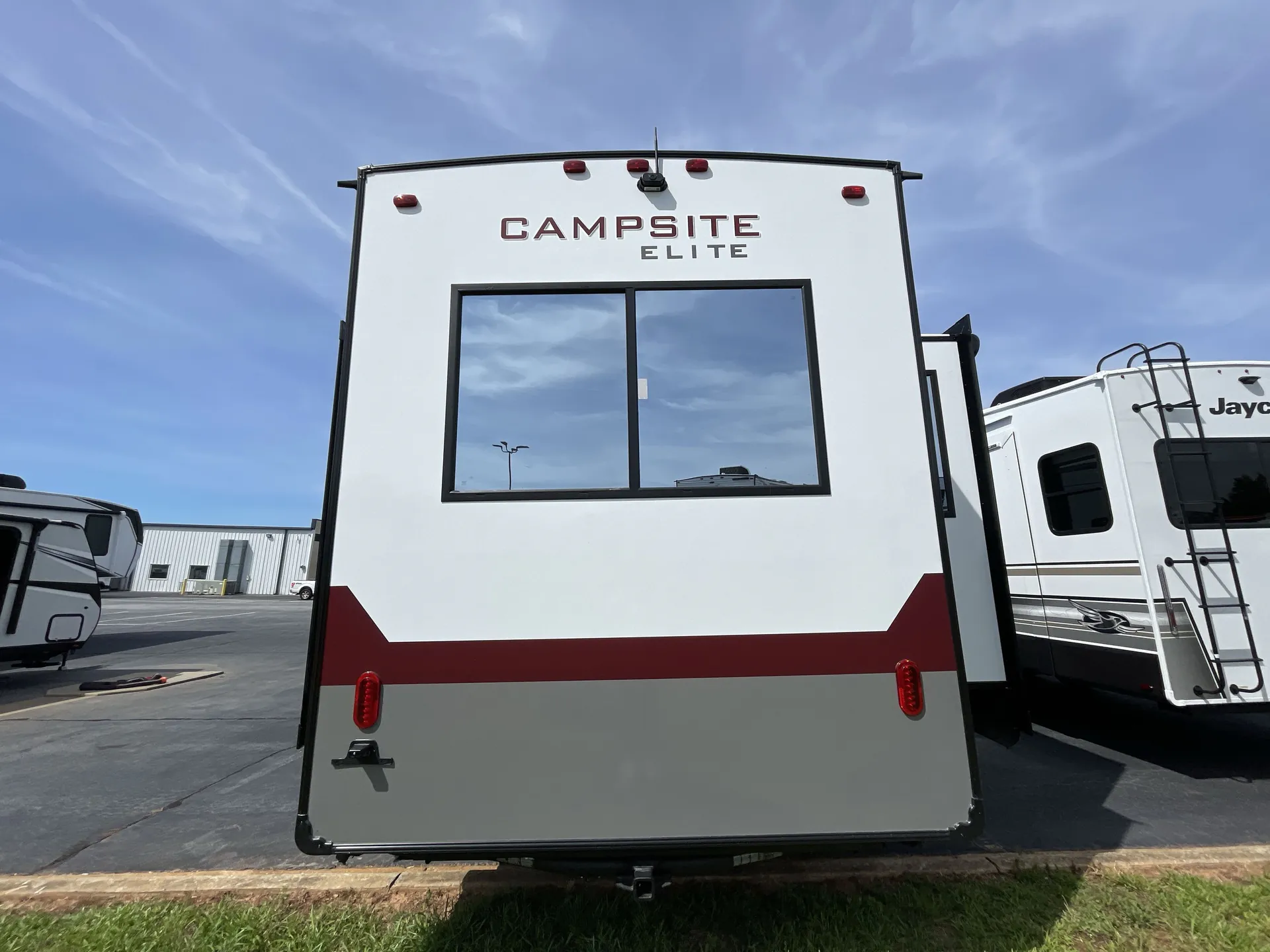 2027 Forest River Campsite Elite 36RF — backside