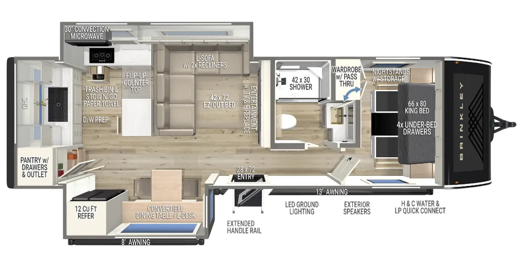2026 Brinkley Model I 280 floor plan