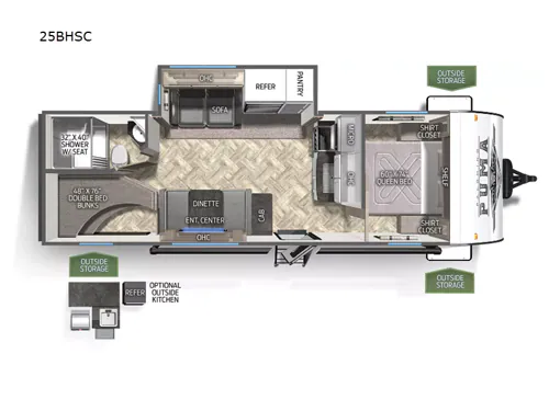2023 Palomino Puma XLE Lite 25BHSC - Photo 3
