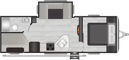 Keystone Springdale 240BHWE floor plan