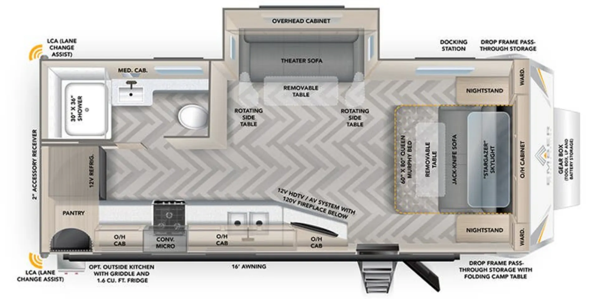 2025 Ember RV Touring Edition 21MRK - Photo 3
