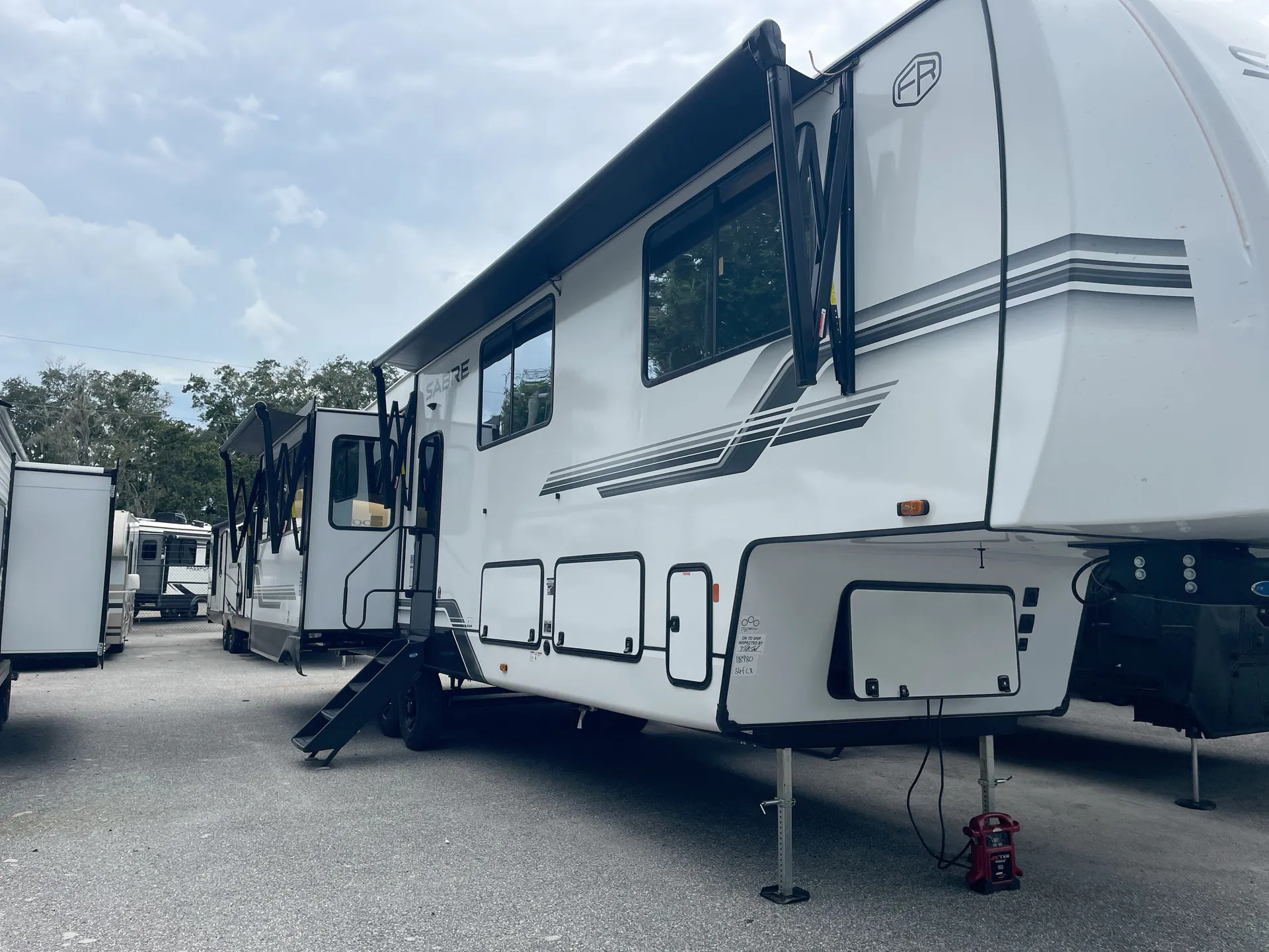 2027 Forest River Sabre 36FLX — campside