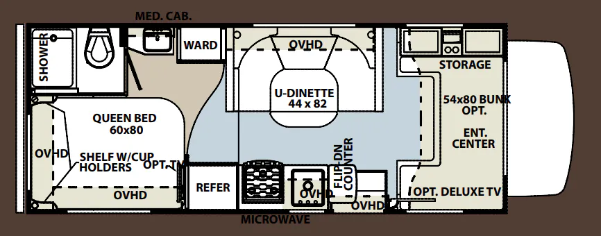 Forest River Forester 2301 floor plan