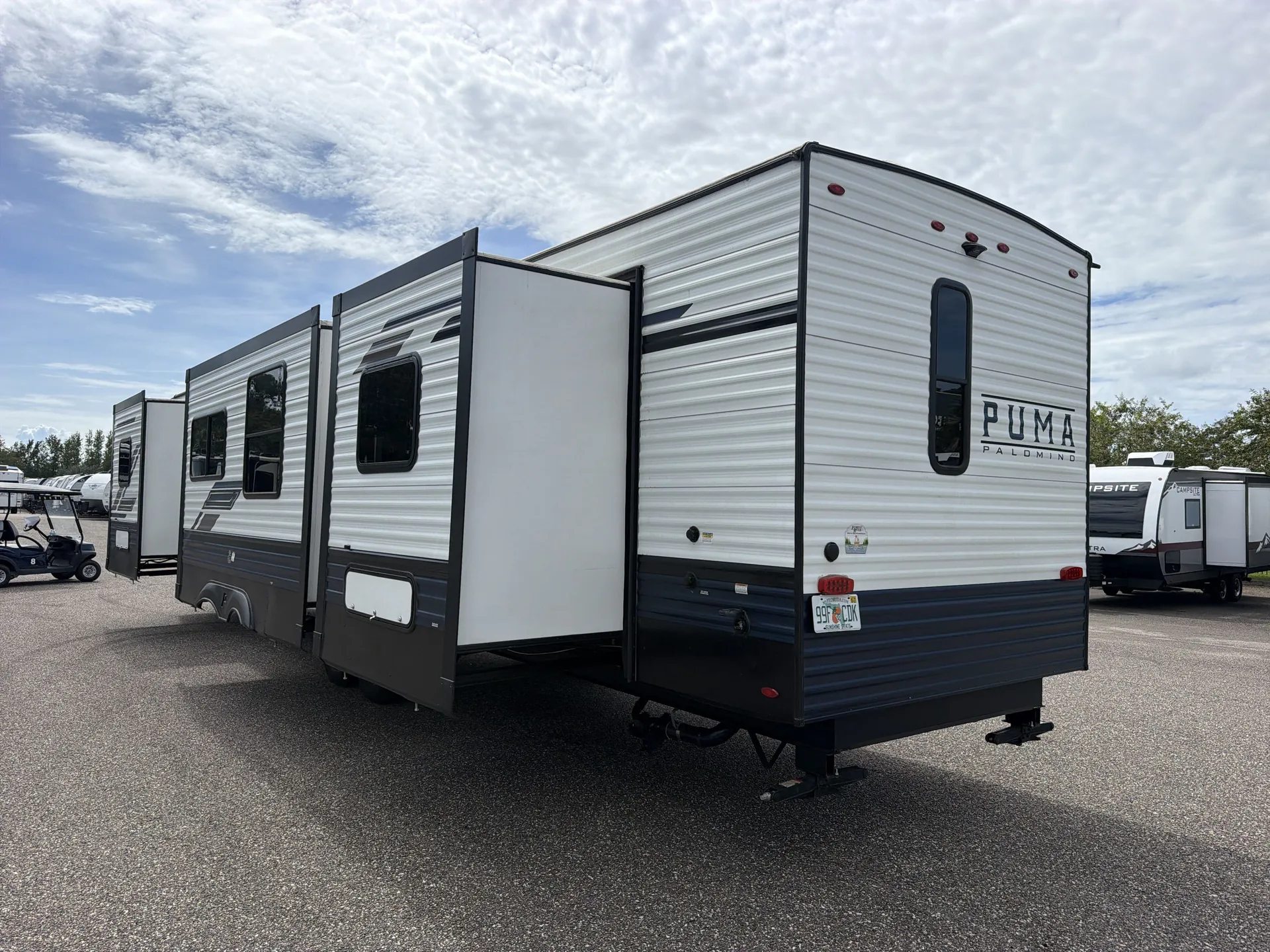 2025 Forest River Puma Vista 39DBT — off campside