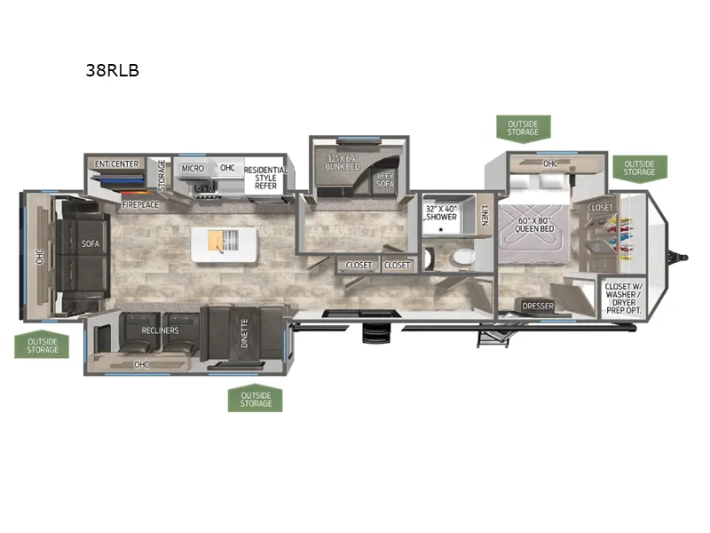 2026 Forest River Puma Vista 38RLB - Photo 3
